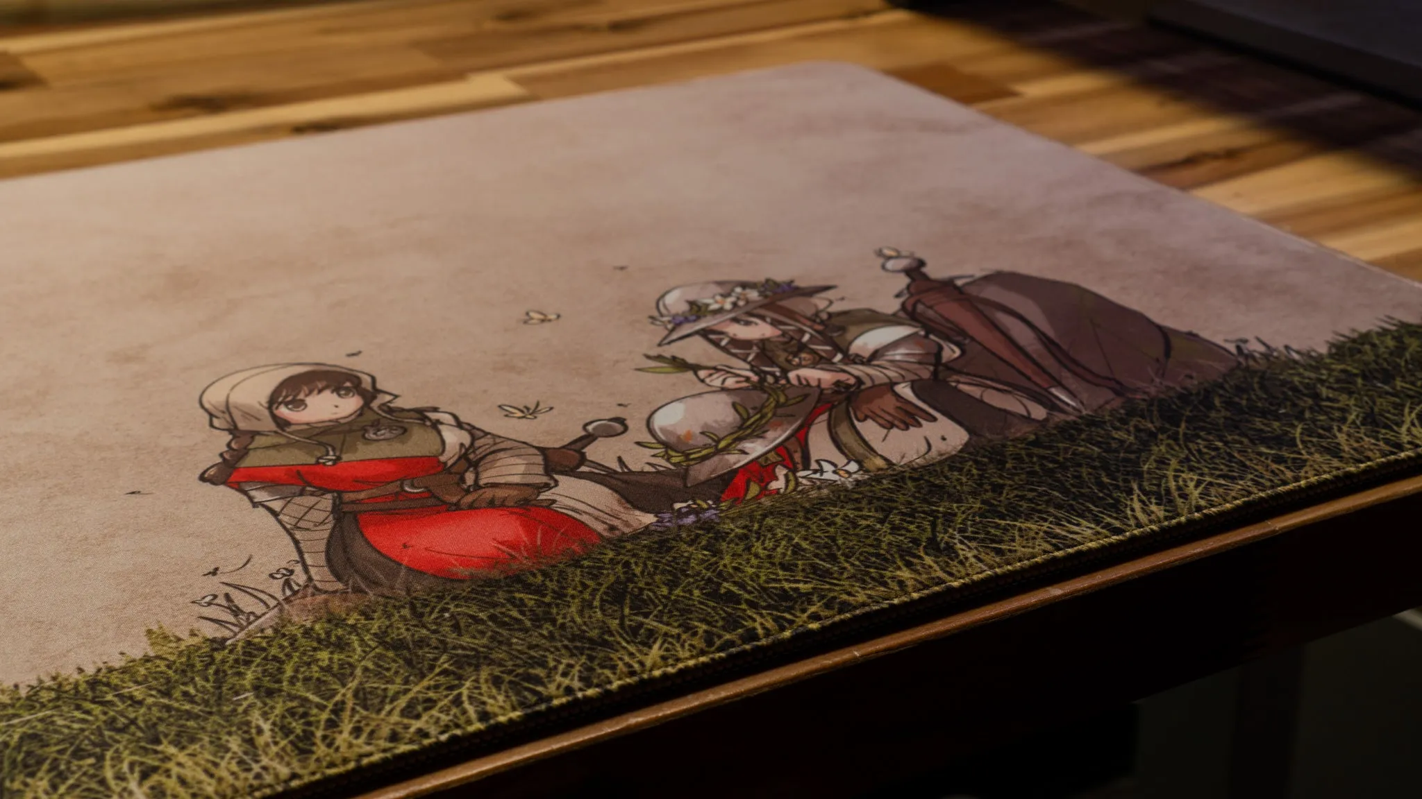 Ironlily "Flora on the Mural" Limited Edition Content Creator Collaboration Gaming Deskmat Mouse Pad