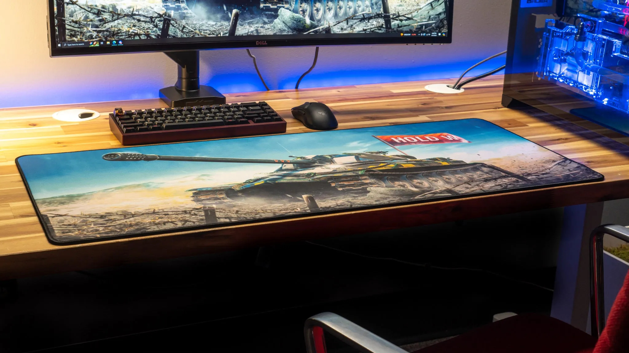 iyouxin "The Art of Holding W" Content Creator Collaboration Gaming XL Gaming Mouse Pad Deskmat