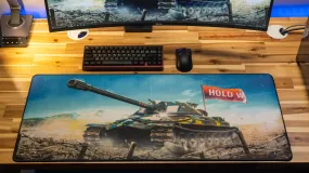 iyouxin "The Art of Holding W" Content Creator Collaboration Gaming XL Gaming Mouse Pad Deskmat