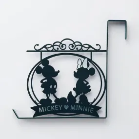 JP x BM - Paper-Cut Iron Door Hook x Mickey & Minnie Mouse