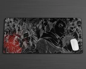 Jujutsu Kaisen Black & White Gaming Mouse Pad