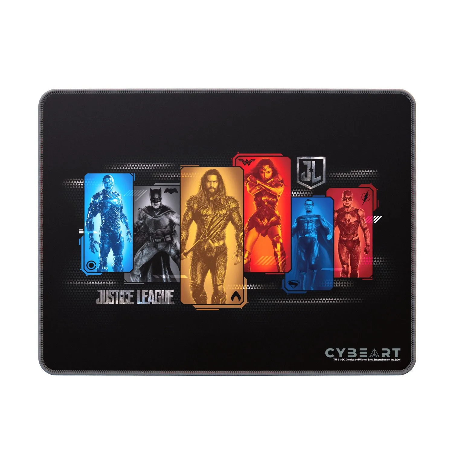 Justice League - Character Portraits Gaming Mouse Pad