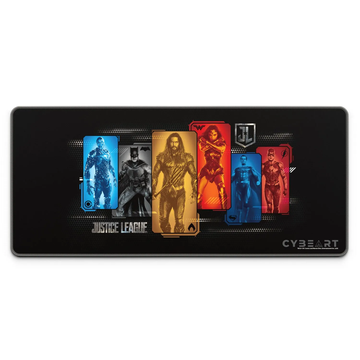 Justice League - Character Portraits Gaming Mouse Pad