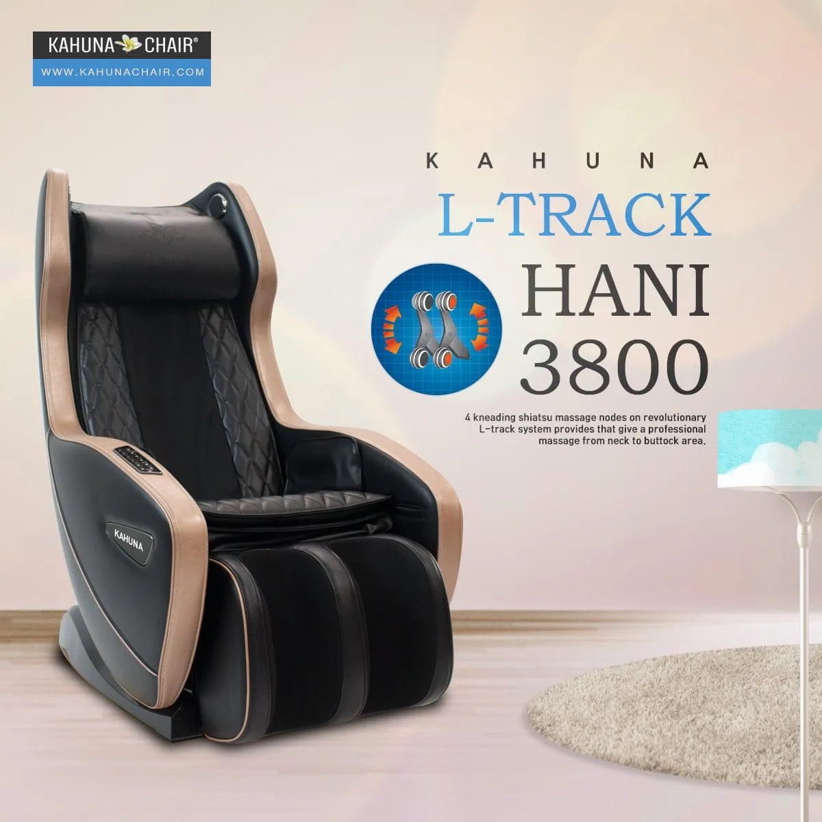 Kahuna Chair HANI-3800 Black