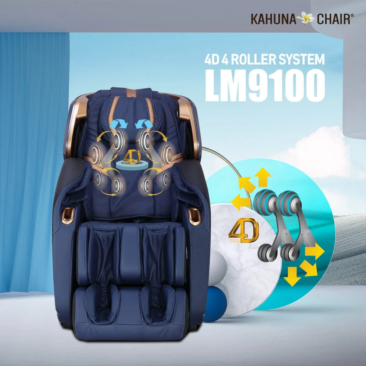 Kahuna Chair LM-9100 Black