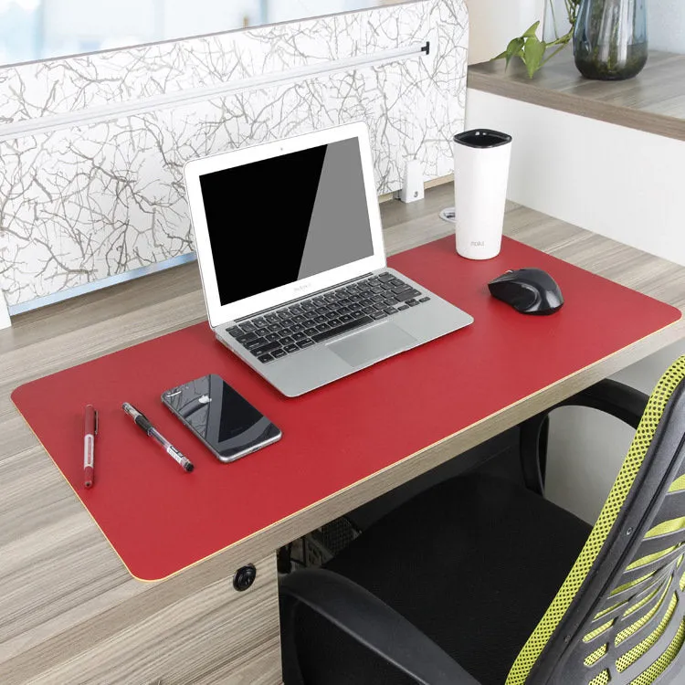 Large Desk Mat - Desk Top Organizer Pad - Laptop Mat - Office Decor - Dual Sided Waterproof, PU Leather Pad - Heat Resistant - Mouse Pad