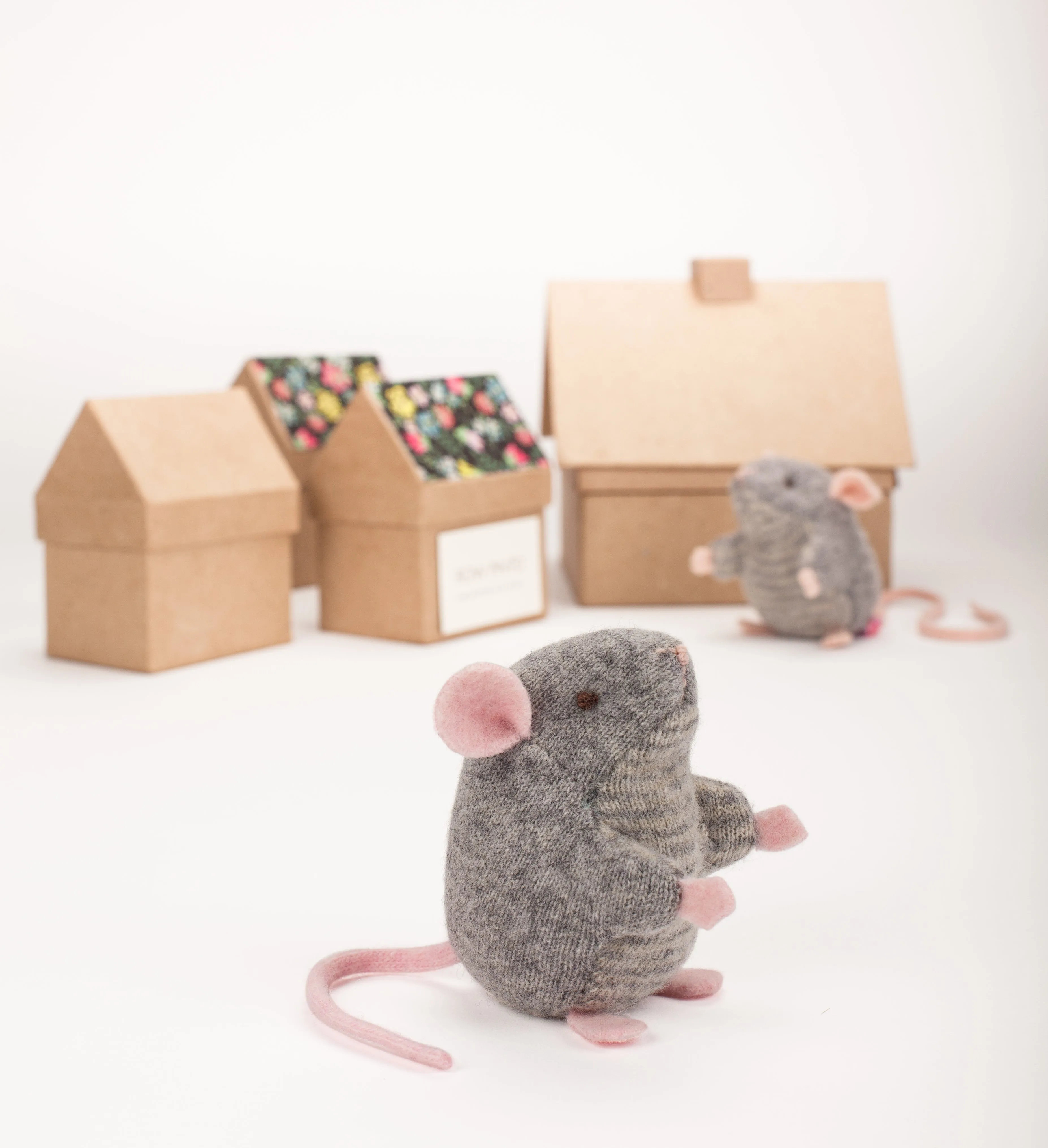 Lavender The Knitted Mouse