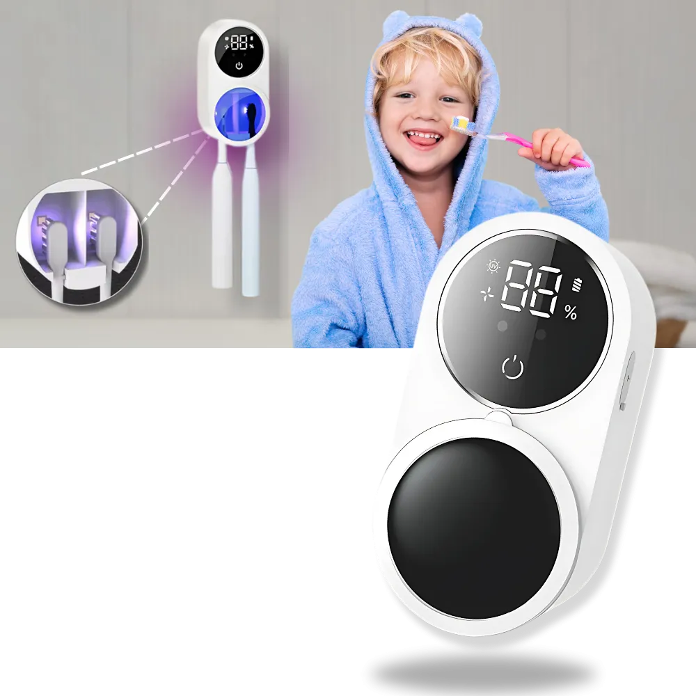 LED Smart Screen Toothbrush UV Sanitizer