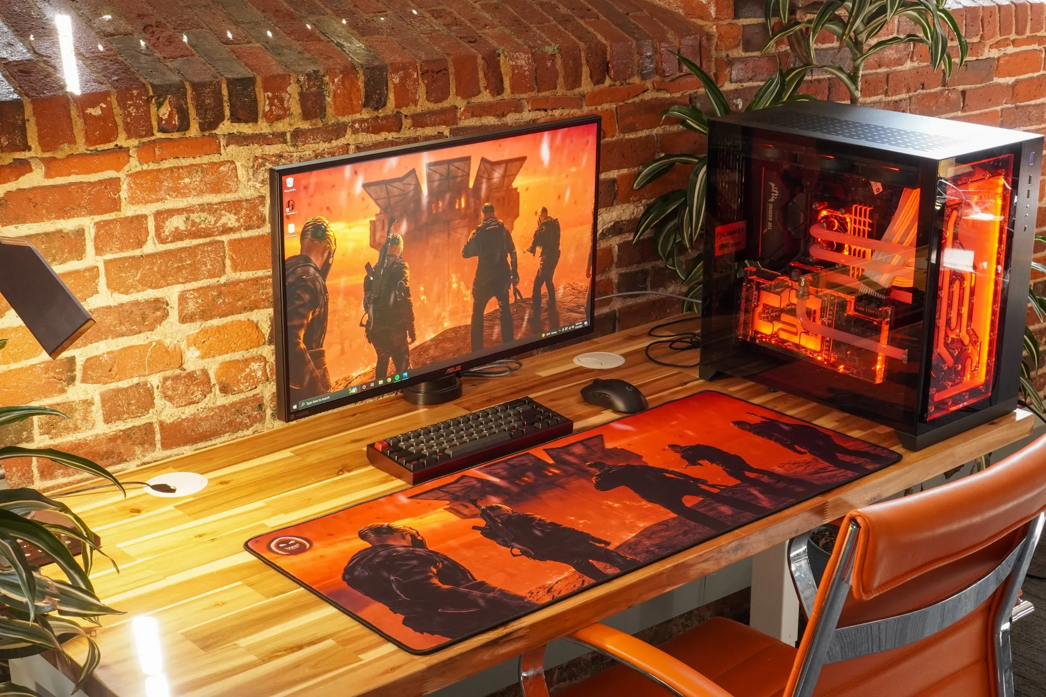 Limited Edition - "SPiiCY - Burning Base" Content Creator Collaboration XL Mousepad