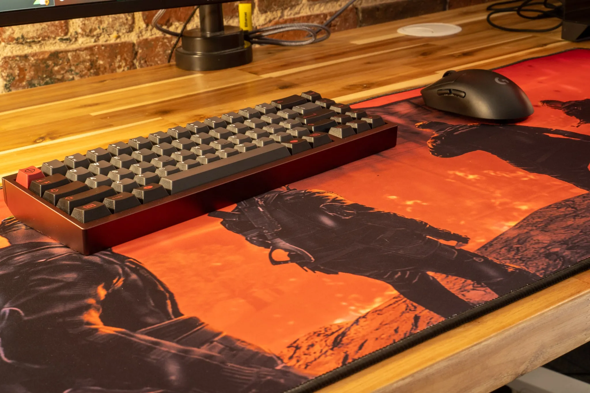 Limited Edition - "SPiiCY - Burning Base" Content Creator Collaboration XL Mousepad