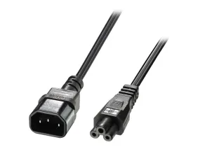 Lindy Power Extension Cable - C14 / C5 - 2 M