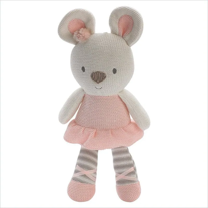 Living Textiles Knitted Toy Tammie Mouse