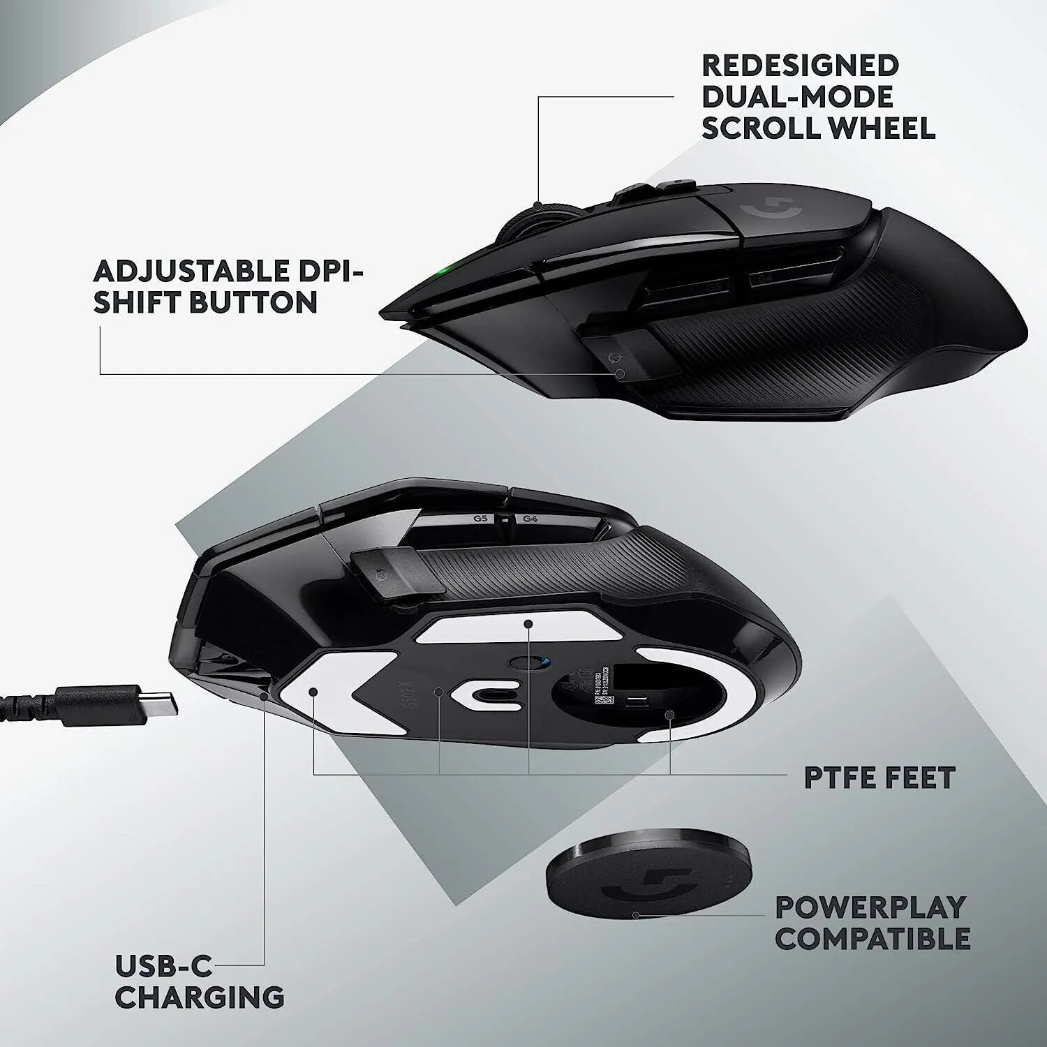 Logitech G502 X Lightspeed Wireless Gaming Mouse