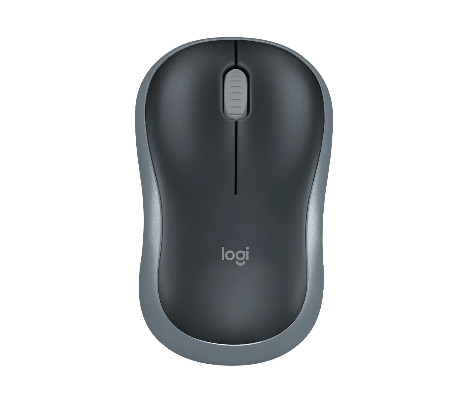 Logitech M185 Wireless Mouse with 1000 DPI Optical Tracking | Plug-and-Play | Wireless Receiver - Grey / Blue / Red