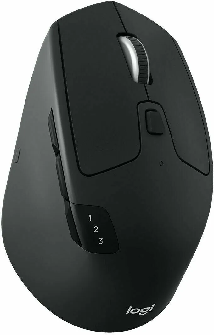 Logitech M720 Triathlon Multi-Device Wireless Optical Mouse 910-004790, Black