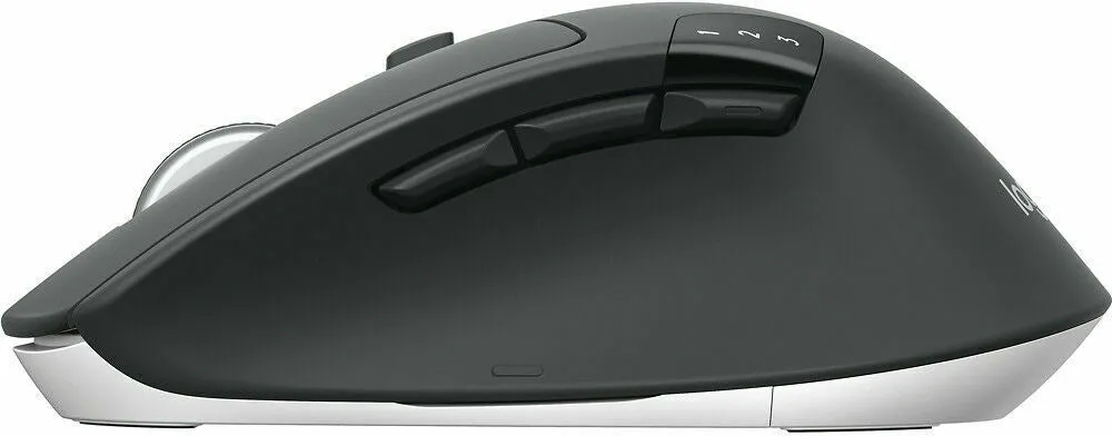 Logitech M720 Triathlon Multi-Device Wireless Optical Mouse 910-004790, Black