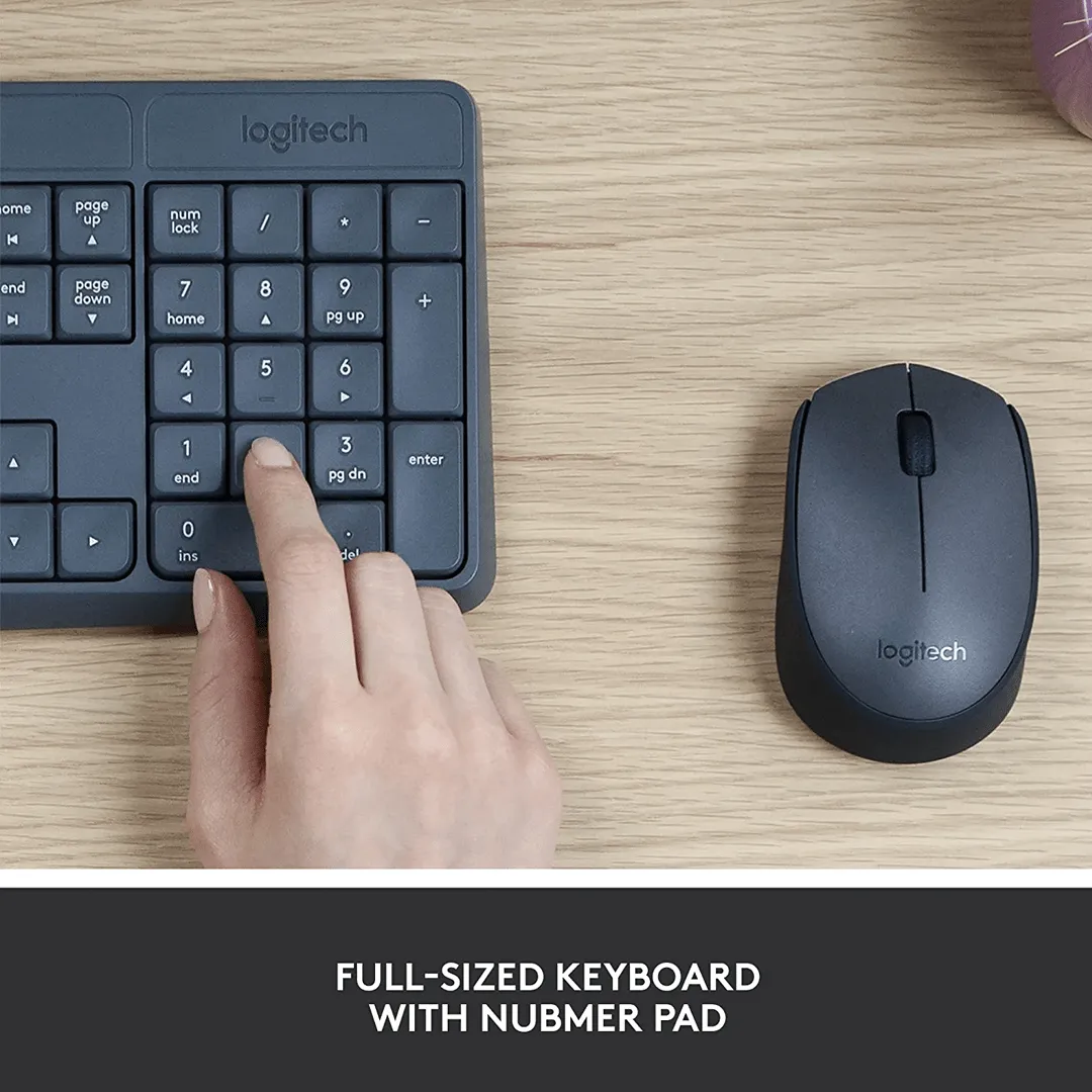 Logitech MK235 Wireless Keyboard and Mouse Combo