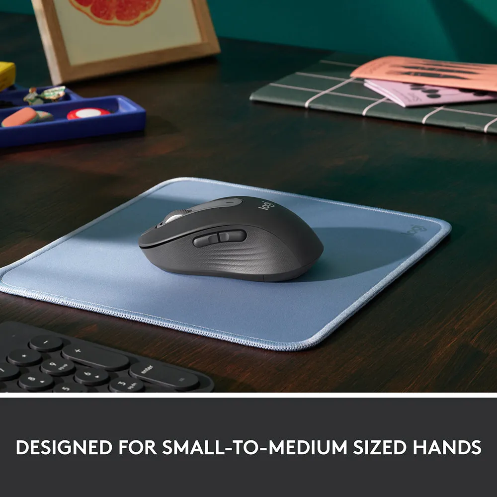 Logitech Signature M650 / M650 L  Wireless Mouse | Silent Touch | Bluetooth Mouse | Silent Clicks