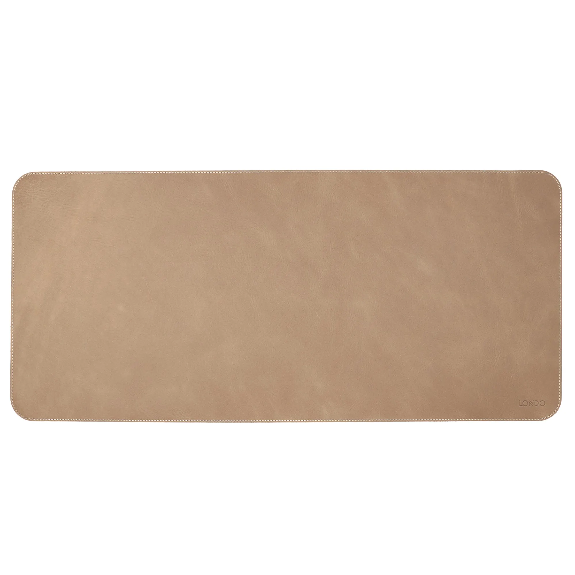 Londo Top Grain Leather Extended Mouse Pad, Leather Office Desk Mat, Desk Pad Protector