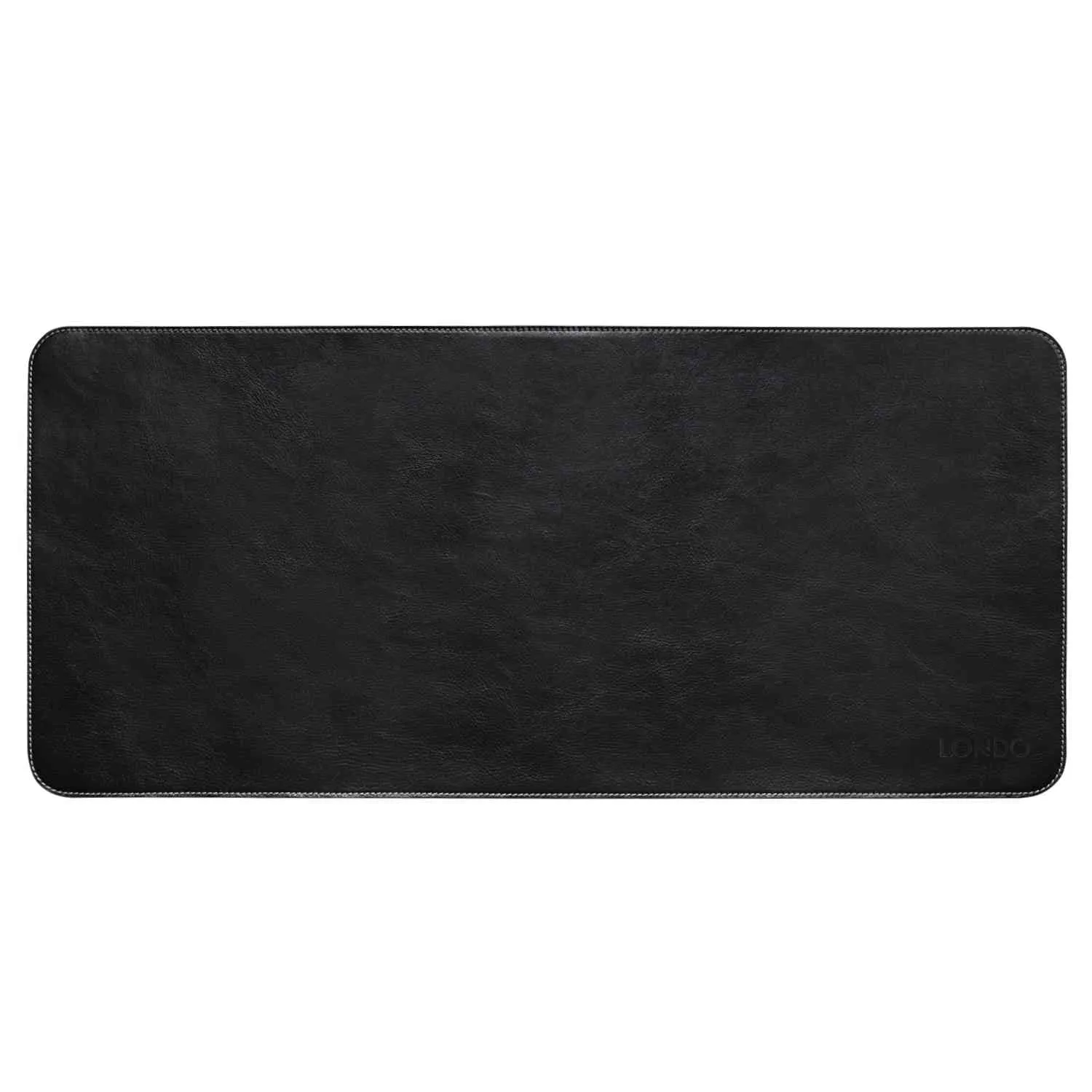 Londo Top Grain Leather Extended Mouse Pad, Leather Office Desk Mat, Desk Pad Protector