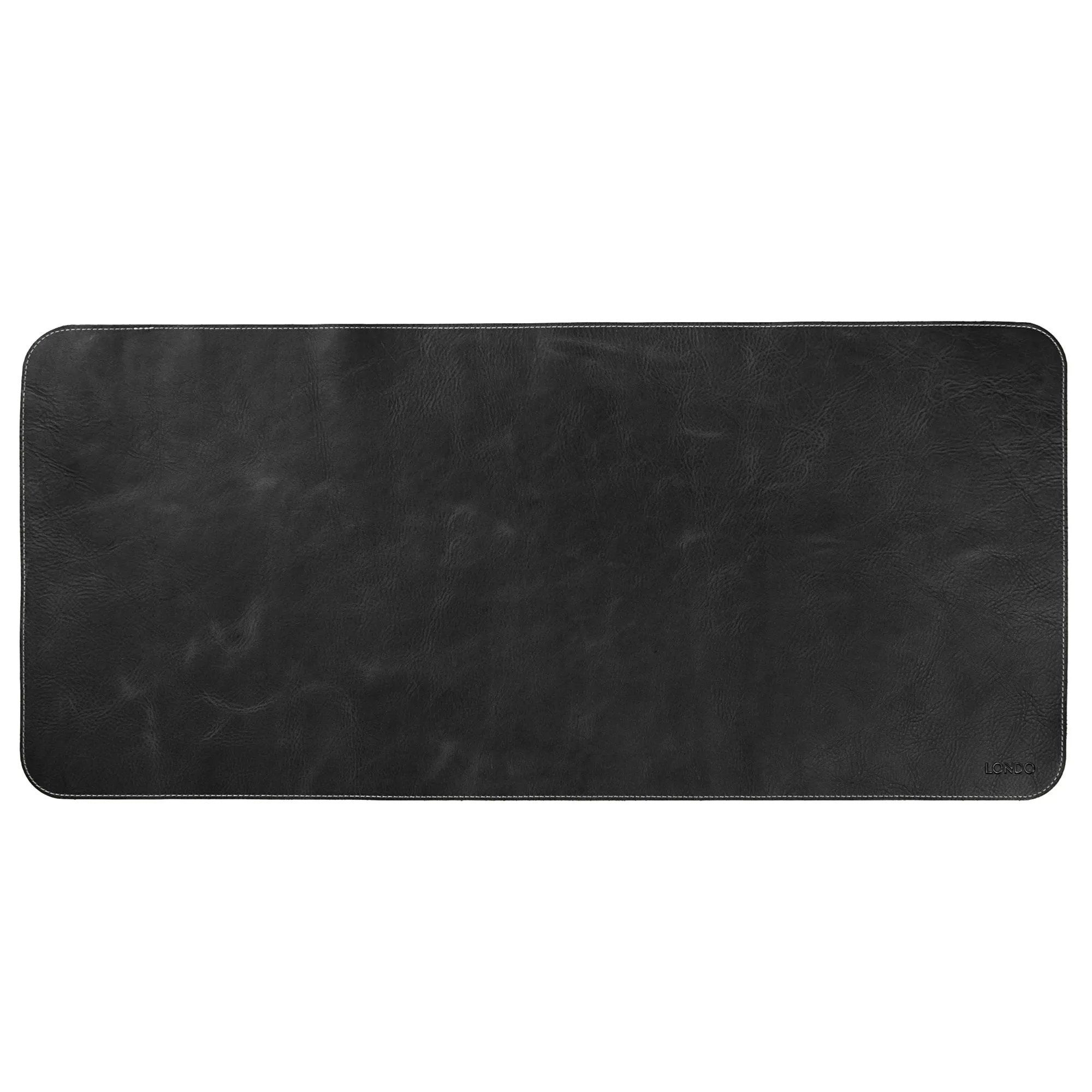 Londo Top Grain Leather Extended Mouse Pad, Leather Office Desk Mat, Desk Pad Protector