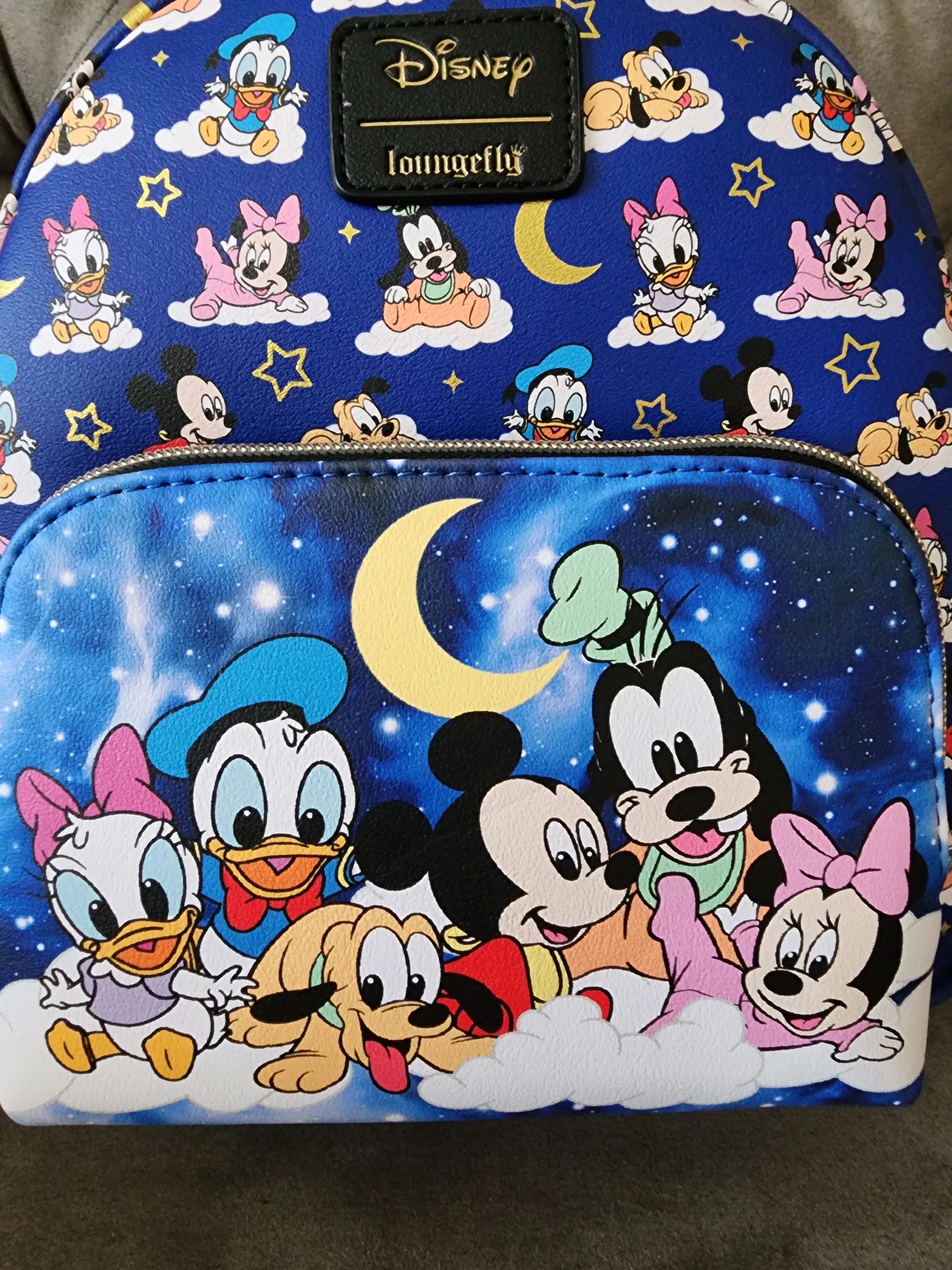 Loungefly Disney Mickey Mouse and Friends as Babies Backpack