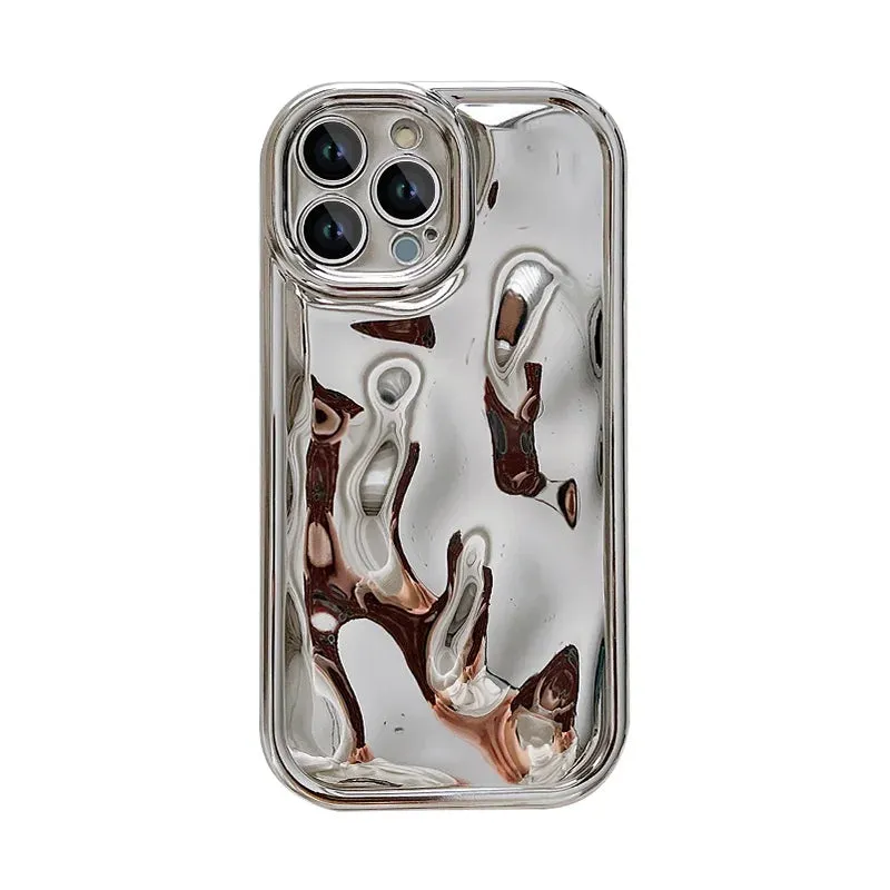 Luxury 3D Lunar Crater Soft Phone Case