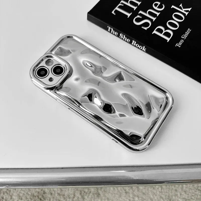 Luxury 3D Lunar Crater Soft Phone Case