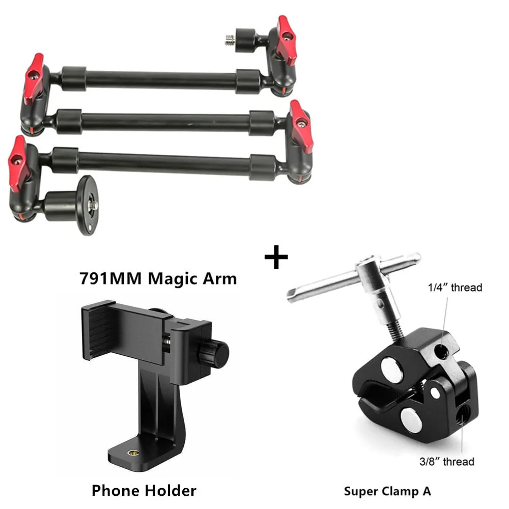 Magic Friction Arm: Versatile Photography Accessory for Smart Phone /Gopro/DSLR