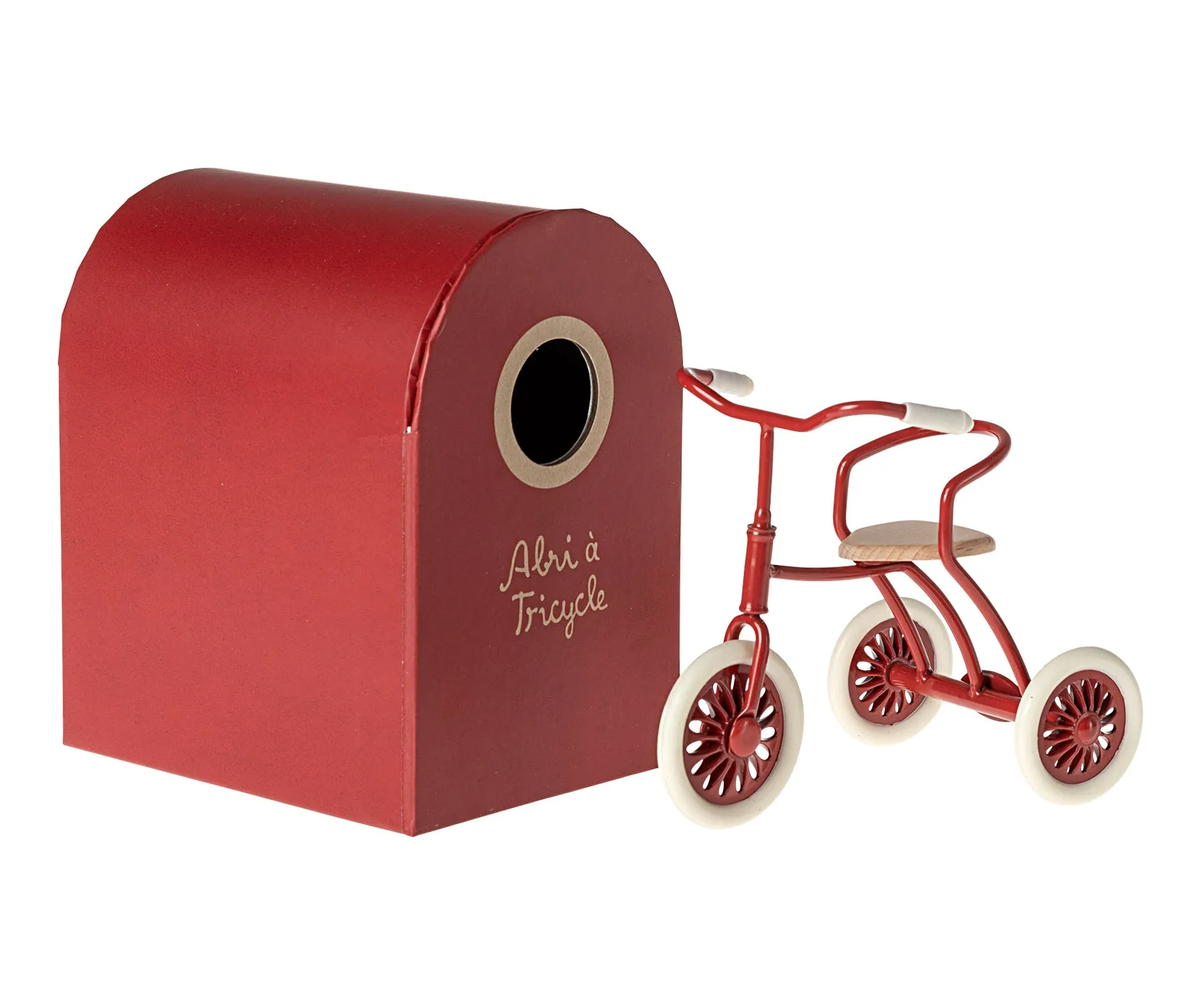 Maileg Miniature Mouse Tricycle – Red