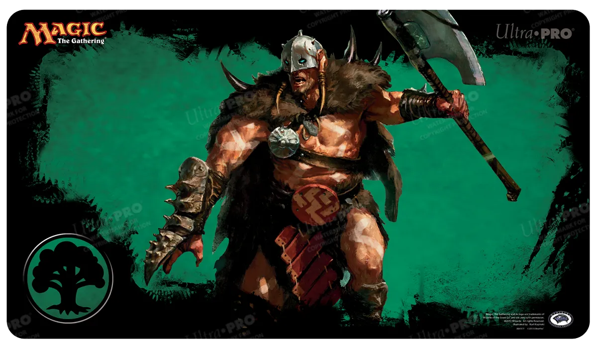 Mana 4 Planeswalkers Garruk Wildspeaker Standard Gaming Playmat for Magic: The Gathering