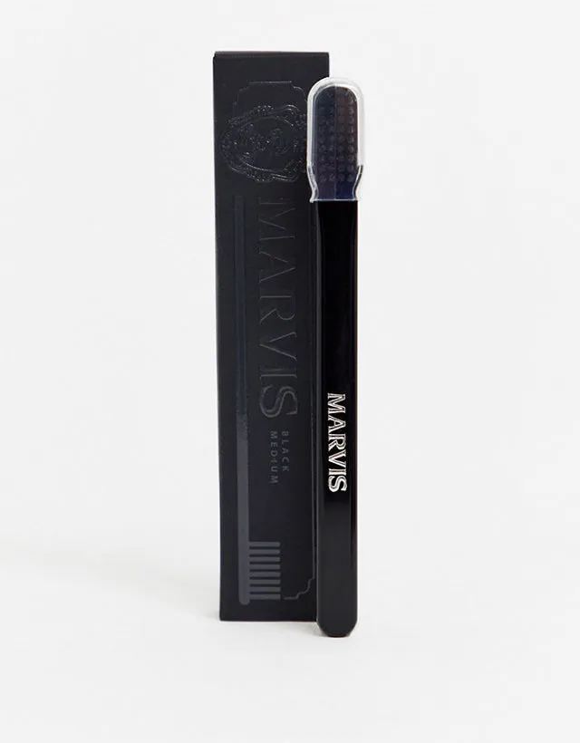 Marvis - Medium Toothbrush, Black