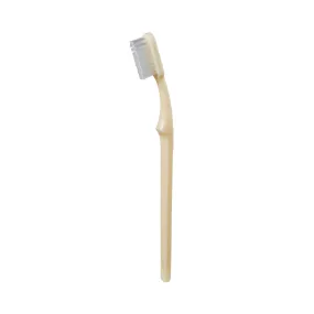 McKesson Toothbrush, Ivory, Adult Medium, 1-1/16" x 3/8" Head, 1/2" x 5-7/8" Handle