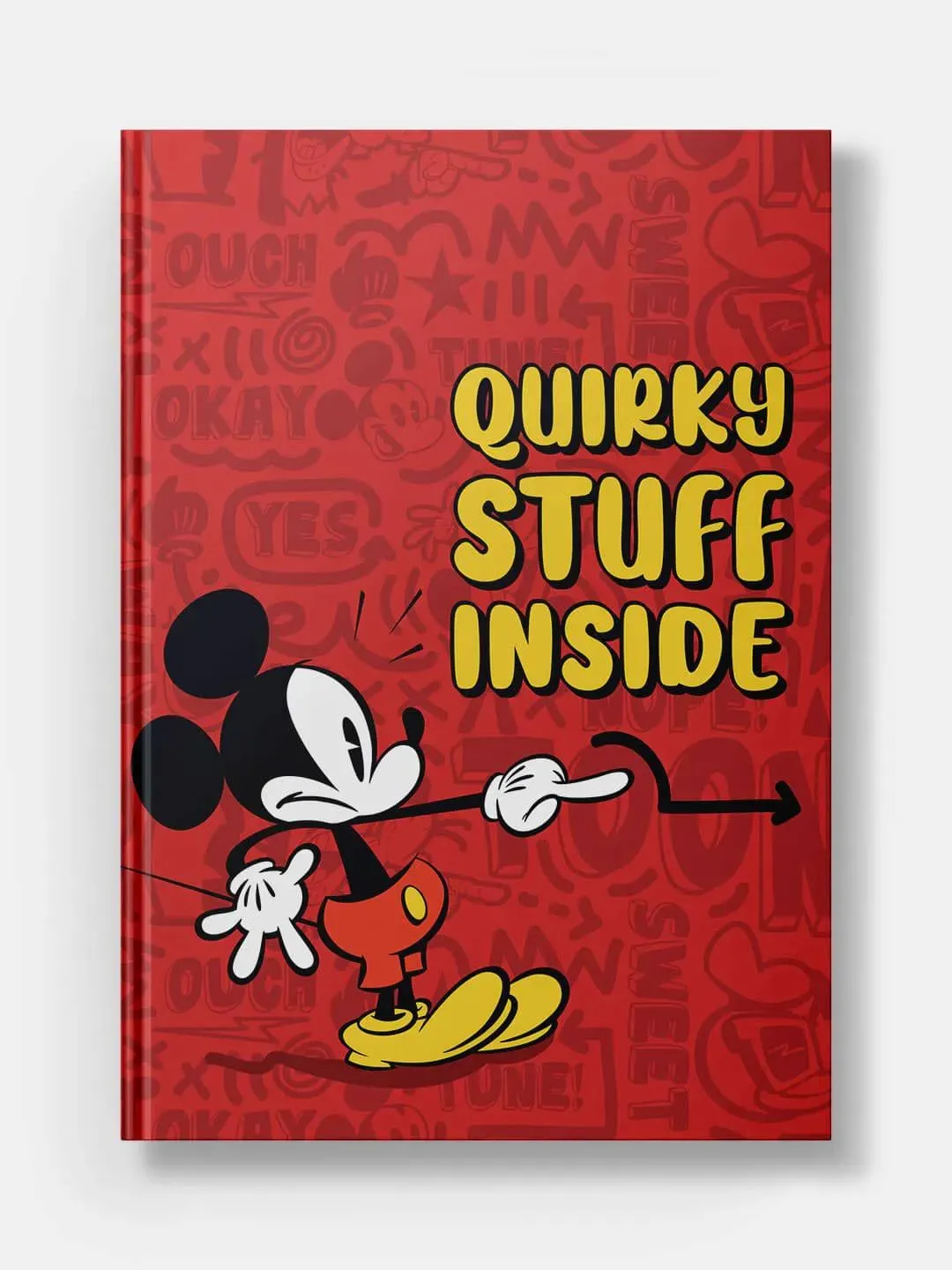 Mickey Mouse Quirky Stuff Hardbound Diary