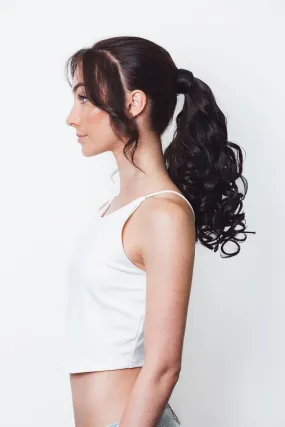 Miley - 18" Futura  Curly Wrap-Around Ponytail Extension