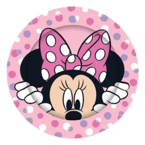 Minnie Mouse Plates - Dinner 8 Pkt