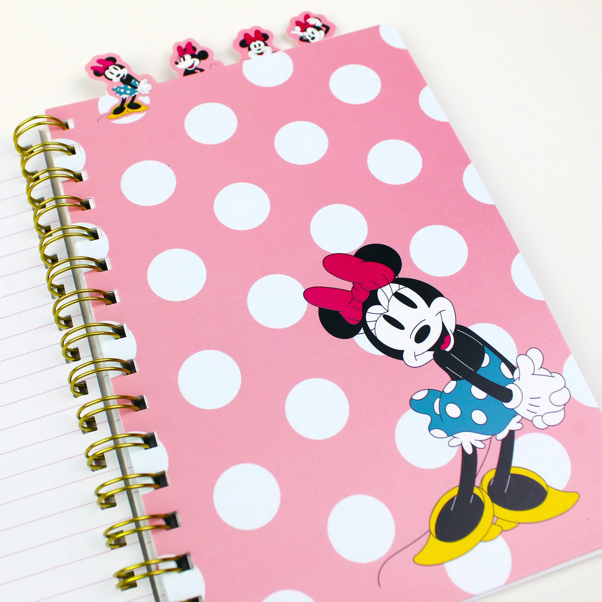 Minnie Mouse Tabbed Notebook