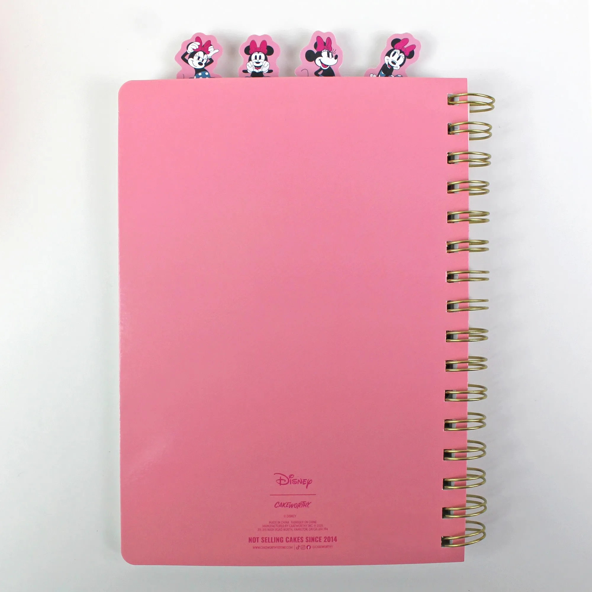 Minnie Mouse Tabbed Notebook