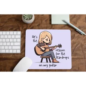 Mousepad - Tear Drops On My Guitar