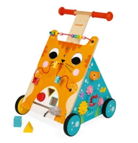 Multi-Activities Cat Baby Walker