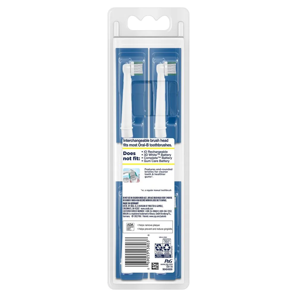 New - Oral-B Daily Clean Electric Toothbrush Replacement Brush Heads - 5ct