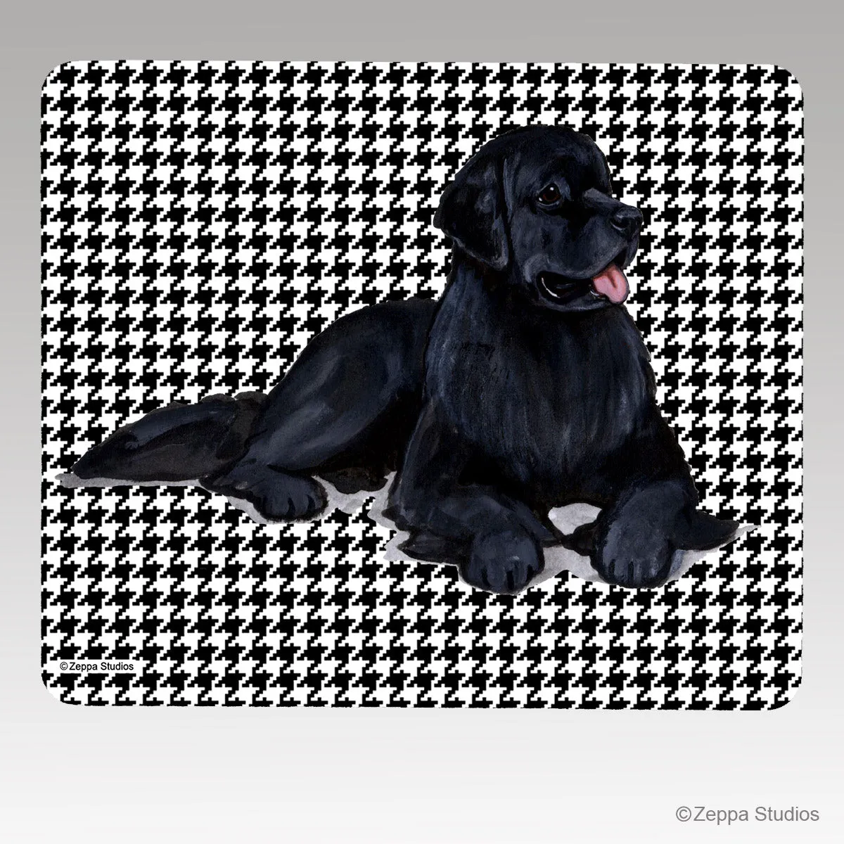 Newfoundland Houndstooth Mouse Pad