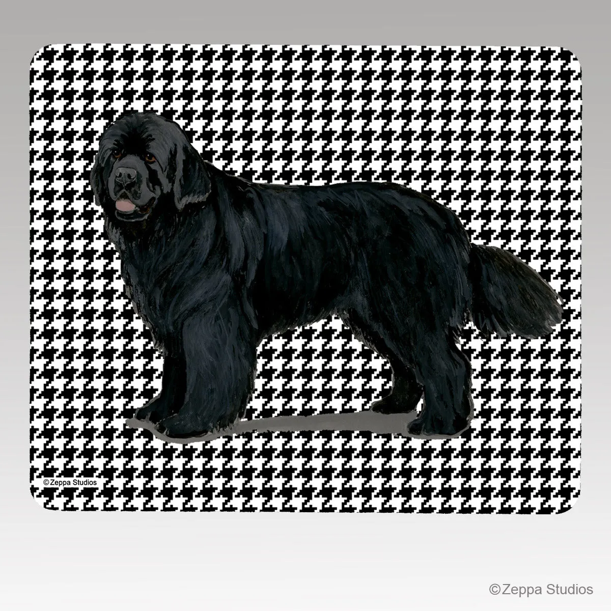 Newfoundland Houndstooth Mouse Pad