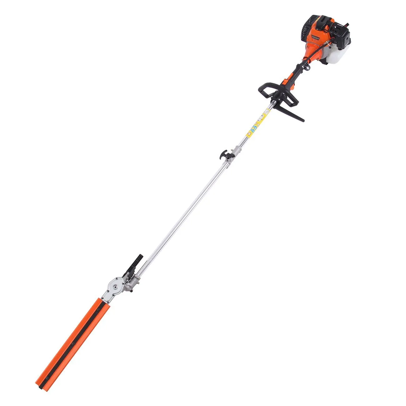 PanelTech 5 in 1 52CC Brush Cutter Hedge Trimmer Pruning Chainsaw Grass Trimmer and Extension Pole