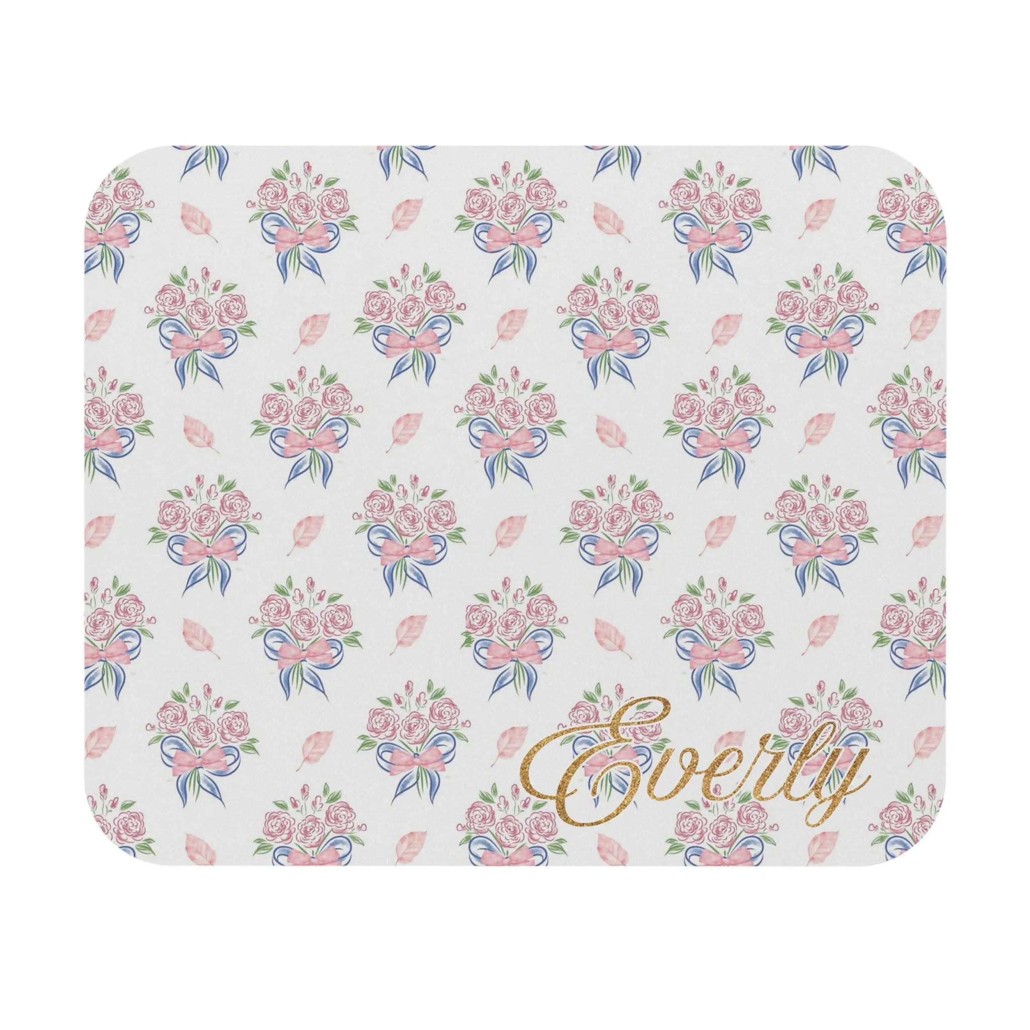 PERSONALIZED Kennedy Non-Slip Mouse Pad | Rubber Base, Durable Cloth Cover and Stain-Resistant