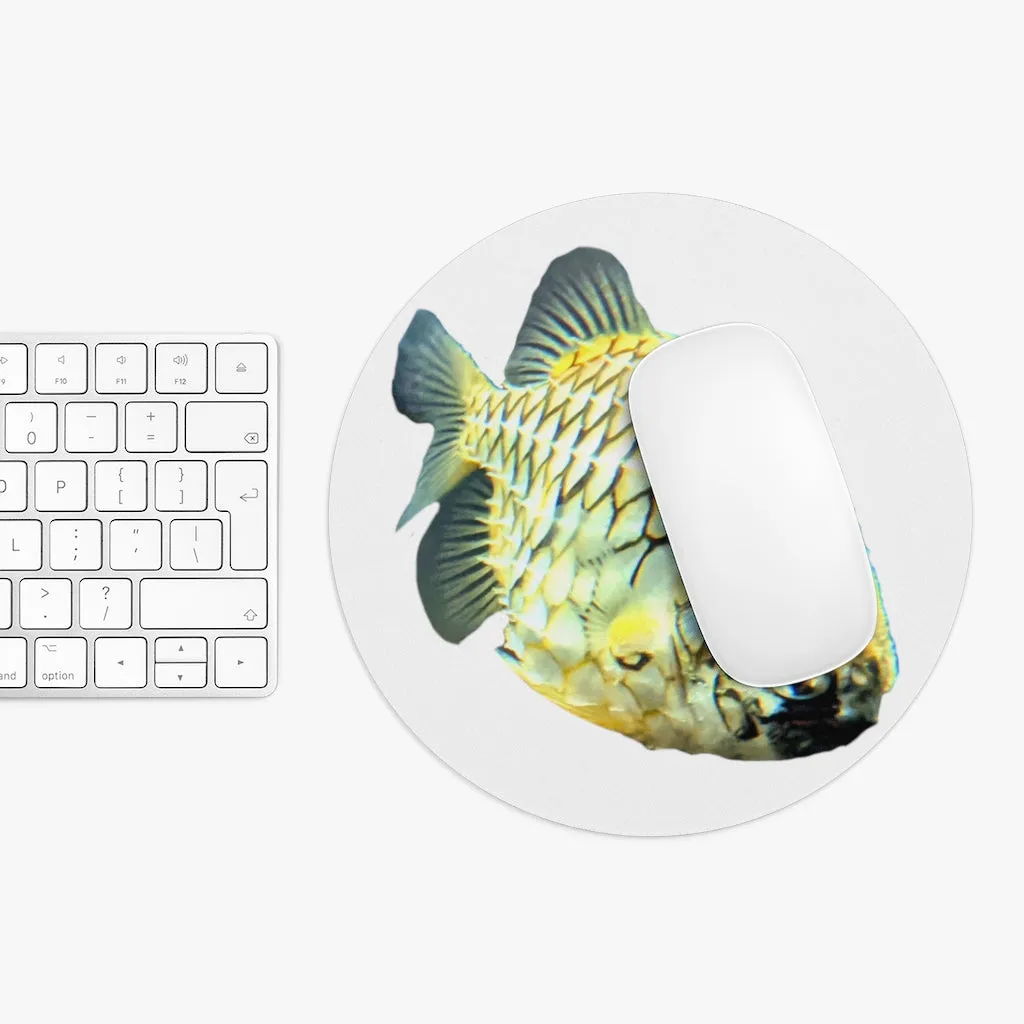 Pineapple Fish Mouse Pad