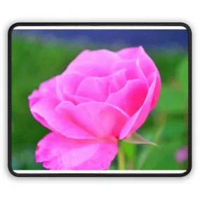 Pink Flower Gaming Mouse Pad