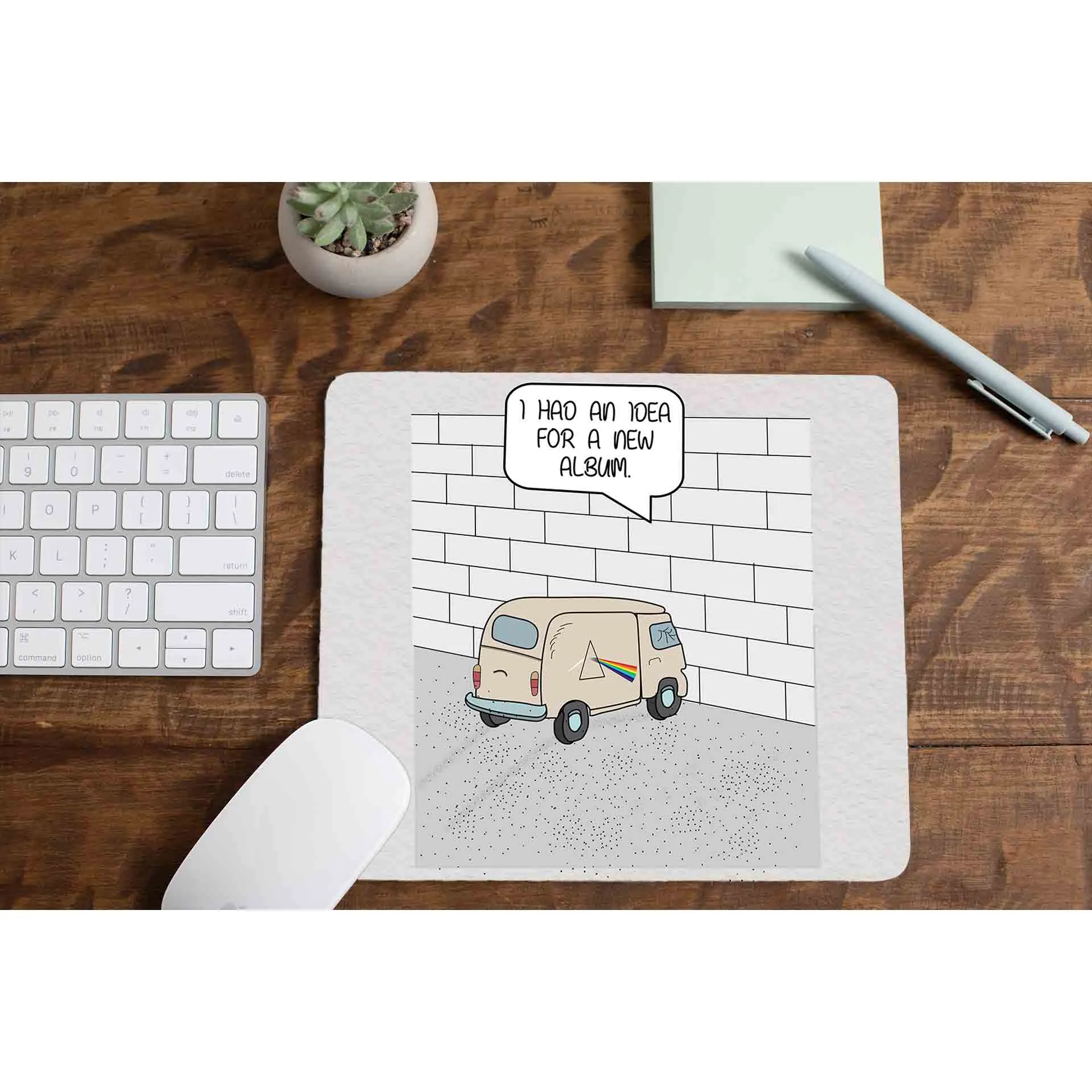 Pink Floyd Mousepad - The Wall Meme