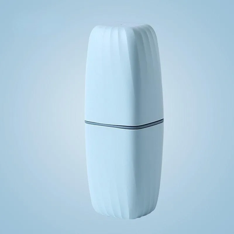 Portable Toothbrush Toothpaste Holder Cup Box