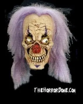 "Evil Clown - Purple Hair" Mask